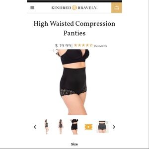 Kindred Bravely high waisted compression panty